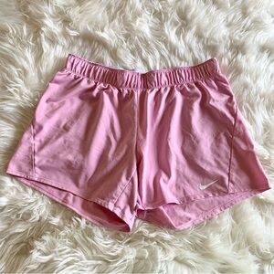 Nike Pink Sports Athletic Workout Shorts US Large